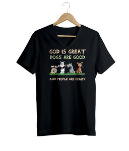Dogs Are Good V-Neck
