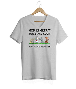 Dogs Are Good V-Neck